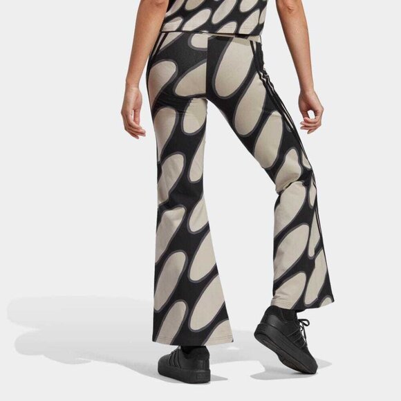 NEW ADIDAS X MARIMEKKO FUTURE ICONS FLARED STRIPED LEGGINGS TRACK PANTS SIZE XL - Picture 4 of 5